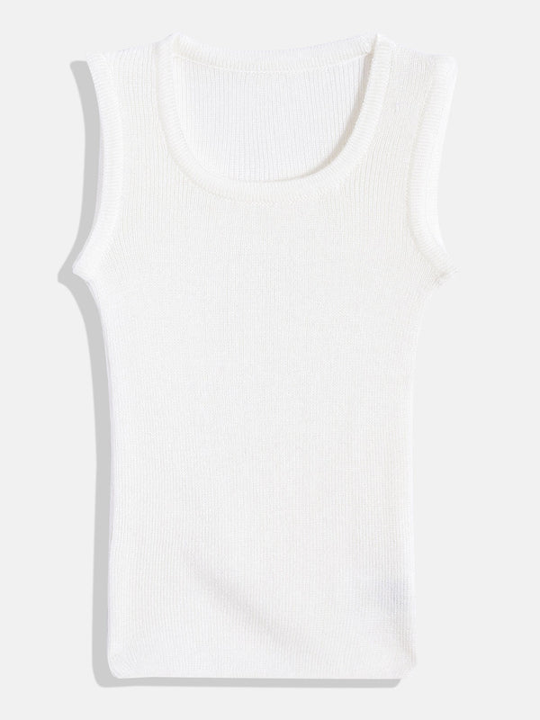 RVK Kids Round Neck Acrylic Sweater Vest