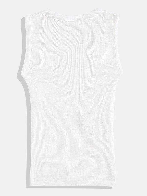 RVK Kids Round Neck Acrylic Sweater Vest
