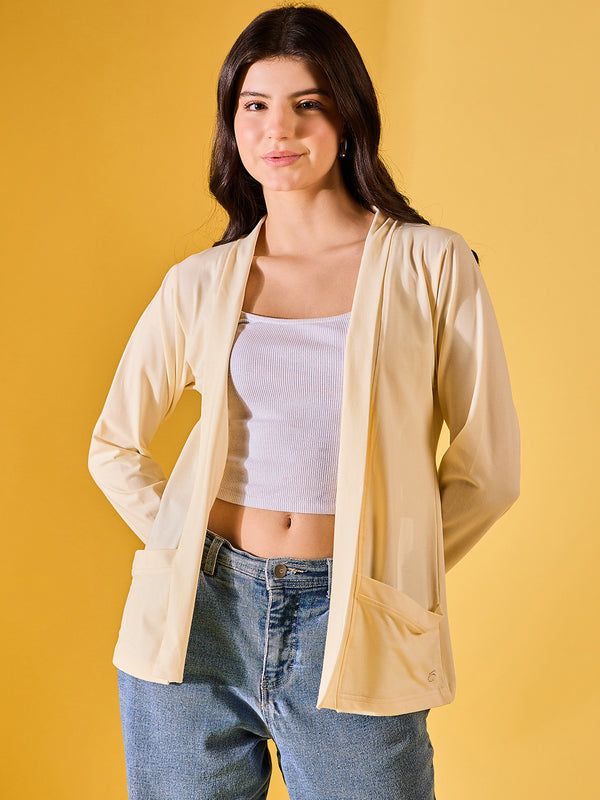 Femea Women Front Open Shrug