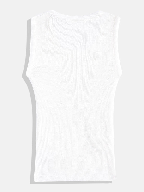 RVK Kids Round Neck Acrylic Sweater Vest