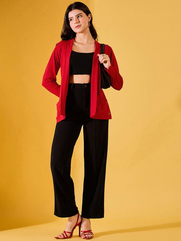 Femea Women Front Open Shrug