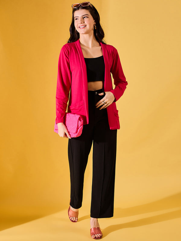 Femea Women Front Open Shrug