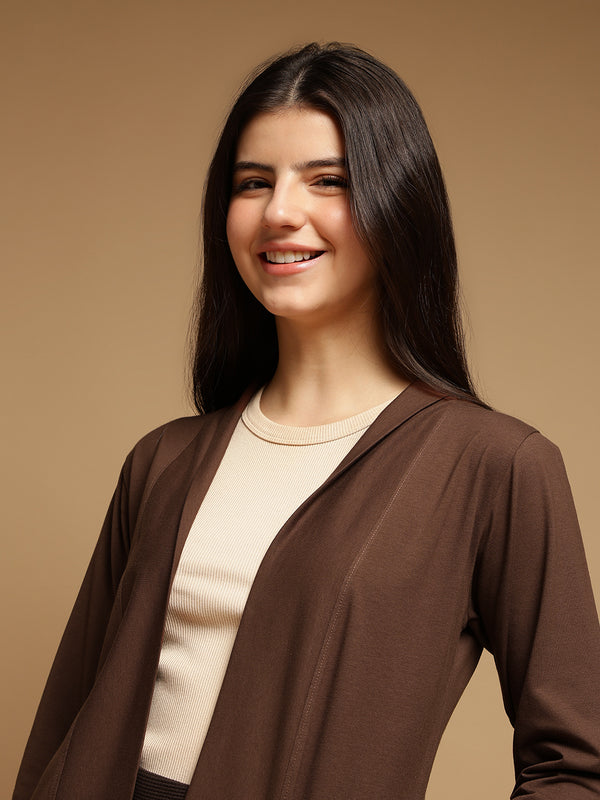 Femea Women Front Open Shrug