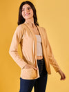 Femea Women Front Open Shrug