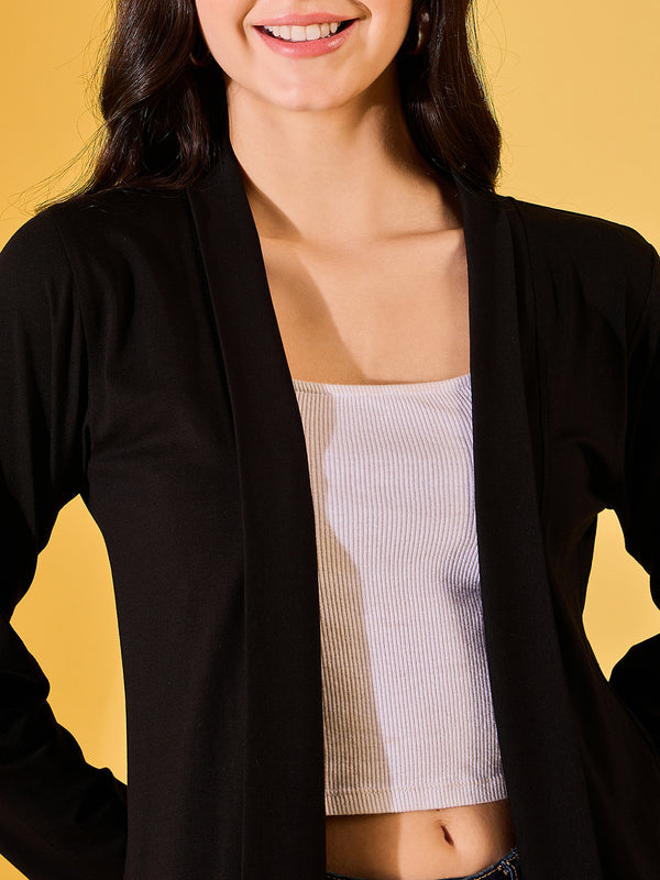Femea Women Front Open Shrug