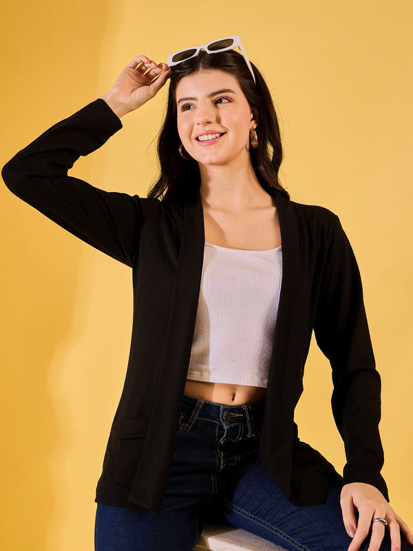 Femea Women Front Open Shrug