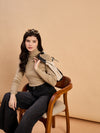 RVK Women Solid Acrylic High Neck Sweater