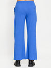 FEMEA Women Solid Wide Leg Track Pants