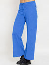 FEMEA Women Solid Wide Leg Track Pants
