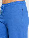 FEMEA Women Solid Wide Leg Track Pants