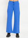 FEMEA Women Solid Wide Leg Track Pants