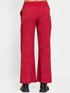 FEMEA Women Solid Wide Leg Track Pants