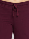 FEMEA Women Solid Wide Leg Track Pants