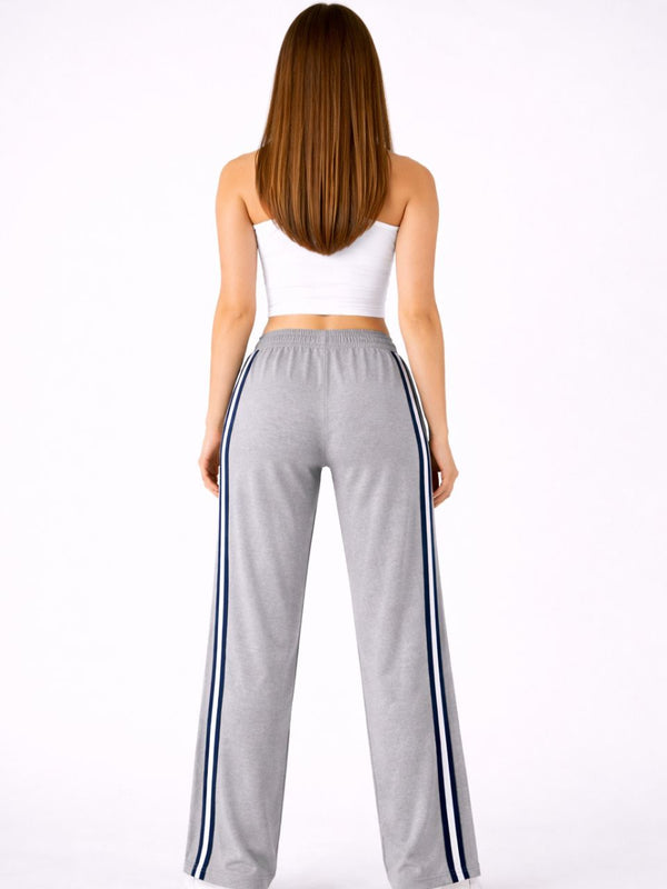 Femea Women’s Casual Track Pants with Side Stripe