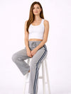 Femea Women’s Casual Track Pants with Side Stripe