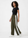 Femea Women's Side Panel Wide Leg Track Pants-1333