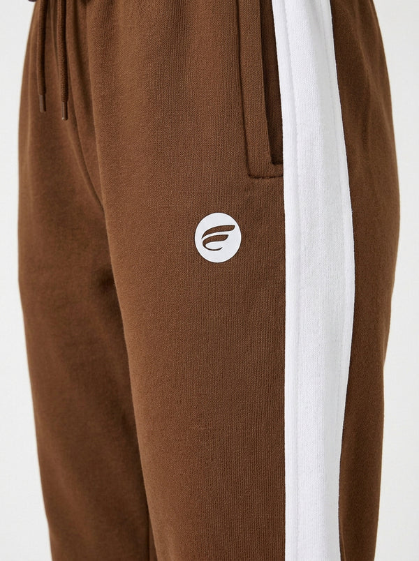 Femea Women’s Side Stripe Jogger Track Pants with Drawstring Waist