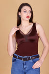 New Satin Brushed Aloe Vera Thermal Vest Outer Lace Women Inner wear