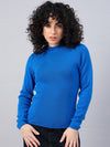 RVK Women Solid Acrylic Pullover Sweater