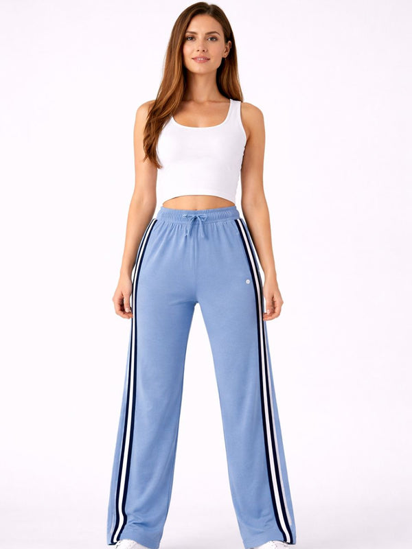 Femea Women’s Casual Track Pants with Side Stripe