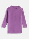RVK kids Solid Pullover Woolen Sweater White Color