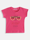 FEMEA Girls Pack Of 3 Typography 3 Printed T-shirt