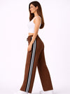 Femea Women’s Casual Track Pants with Side Stripe