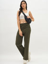 Femea Women Flared Fit Regular Track Pant