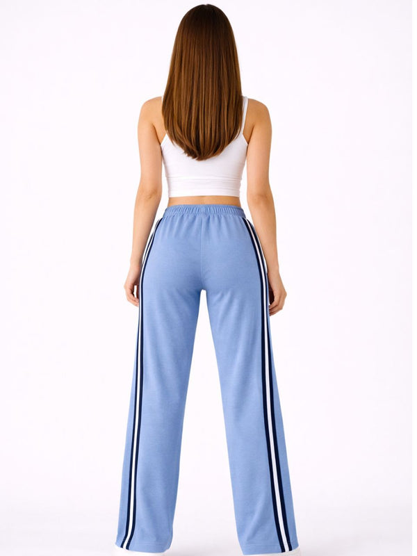 Femea Women’s Casual Track Pants with Side Stripe