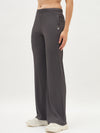 Femea Women Ribbed Polyester Lycra Straight Fit Track Pants