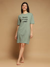 FEMEA Printed Nightdress