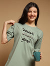 FEMEA Printed Nightdress