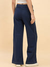 Femea Women Black Jeans style Track Pants