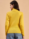 RVK Women Solid Acrylic High Neck Sweater