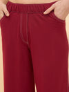 Femea Women Black Jeans style Track Pants