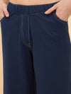 Femea Women Black Jeans style Track Pants