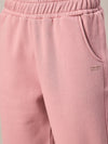 Femea Women Mock Collar Fleece Drop shoulder Track Suit