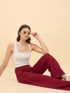 Femea Women Black Jeans style Track Pants