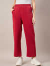 Femea Women Mock Collar Fleece Drop shoulder Track Suit