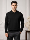 RVK Men’s Premium Quarter-Zip Knit Sweater