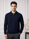 RVK Men’s Premium Quarter-Zip Knit Sweater