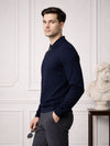 RVK Men’s Premium Quarter-Zip Knit Sweater