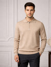 RVK Men’s Premium Quarter-Zip Knit Sweater