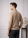 RVK Men’s Premium Quarter-Zip Knit Sweater