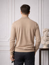 RVK Men’s Premium Quarter-Zip Knit Sweater