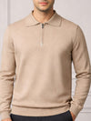 RVK Men’s Premium Quarter-Zip Knit Sweater