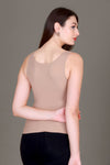 New Satin Brushed Aloe Vera Thermal Vest Outer Lace Women Inner wear