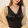 New Satin Brushed Aloe Vera Thermal Vest Outer Lace Women Inner wear