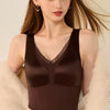 New Satin Brushed Aloe Vera Thermal Vest Outer Lace Women Inner wear