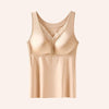 New Satin Brushed Aloe Vera Thermal Vest Outer Lace Women Inner wear